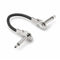 MOSKY MC-01 15cm 6.35 Head Audio Cable Guitar Effect Cable for Mixer Amplifier