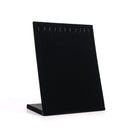 High-end 3D L-type Jewelry Display Stand Grey/Rose/Black Suede Necklace Bracelet Holder