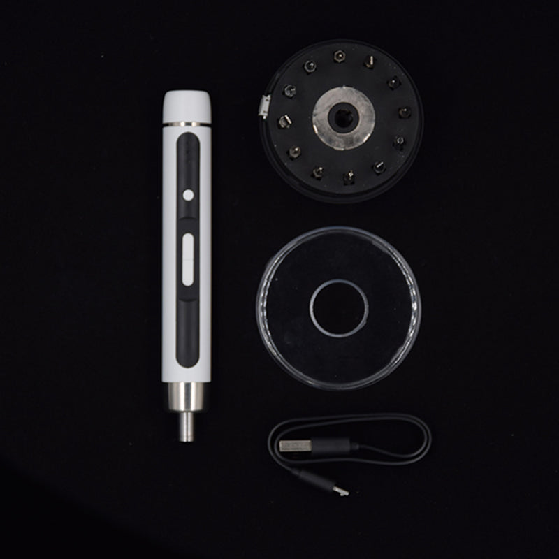 Tonfon 4V Cordless Precission Electric Screwdriver Magnectic Screw Bits USB Multi-used Screw Driver DIY Electronics Repair Tool