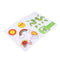 22Pcs/Pack 44 Patterns 3D Printing Pen Double-sided Cartoon Drawing Paper with Transparent Template Copy Graffiti Board for DIY Children Kids