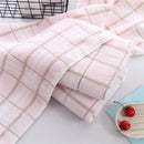 Jacquard Towel 100% Cotton Solid Bath Towel Beach Towel For Adults Fast Drying Soft 3 Colors Thick High Absorbent Antibacterial
