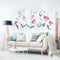 Miico SK9330 Flower Painting Sticker Home Decorative Sticker Wall Sticker DIY Sticker