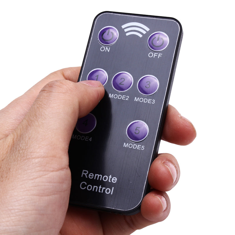 LED Solar Power PIR Motion Sensor Wall Light Outdoor Garden Lamp Remote Control Solar Light