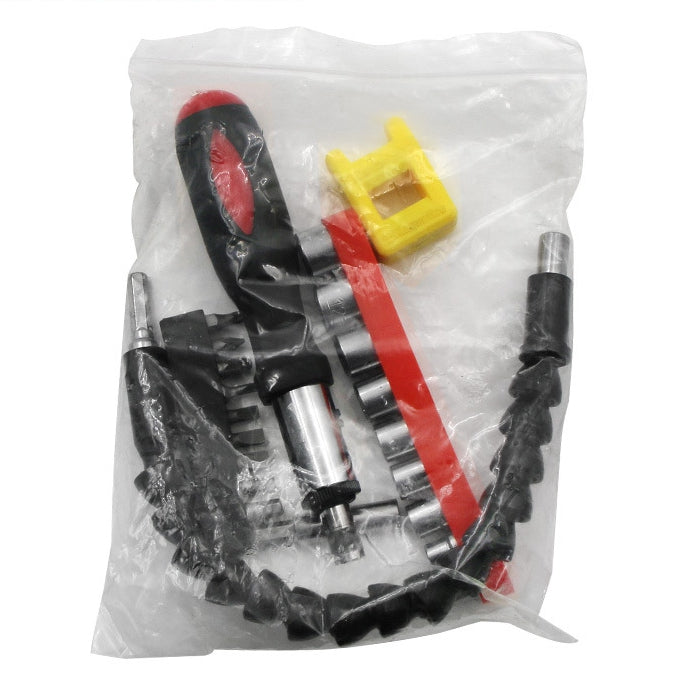 Raitool Ratchet Screwdriver With Screw Bits 30cm Flexible Shaft  Sleeve Magnetizer Set DIY Repair Toolkit Hardware Tool Set
