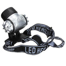 BIKIGHT 19-LED 4 Modes Bike Waterproof Headlamp For Fishing Walking Camping Reading 3 x AAA