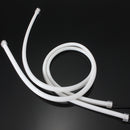 2Pcs 85cm Flexible Car LED Daytime Running Lights DRL Strip Angel Eye DC 12V White