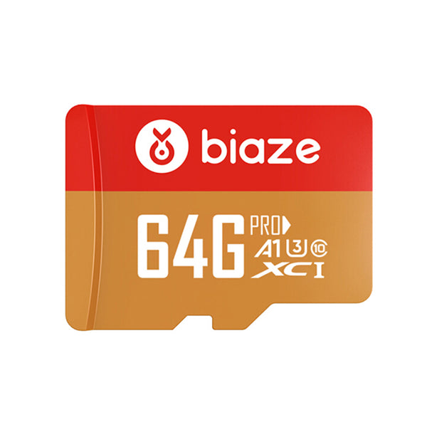 BIAZE Class 10 TF Flash Card 64GB 128GB 256GB U3 C10 A1 4K V30 Memory Card for Mobile Automobile Recorder