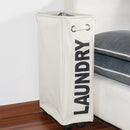 Folding Dirty Clothes Baskets With Wheels Organizer Home Storage Laundry Hamper