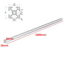 Machifit Sliver 1000mm 3030 T Slot Aluminum Profile Extrusion Frame for DIY