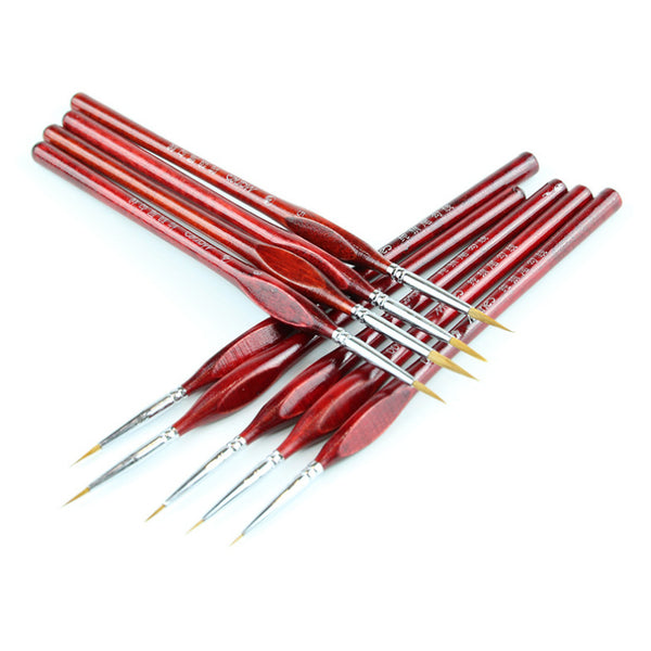 Hook Line Brush Pens Painting Brush Miniature Detail Fineliner Nail Art Drawing Pens Brushes For Acrylic Painting Supplies