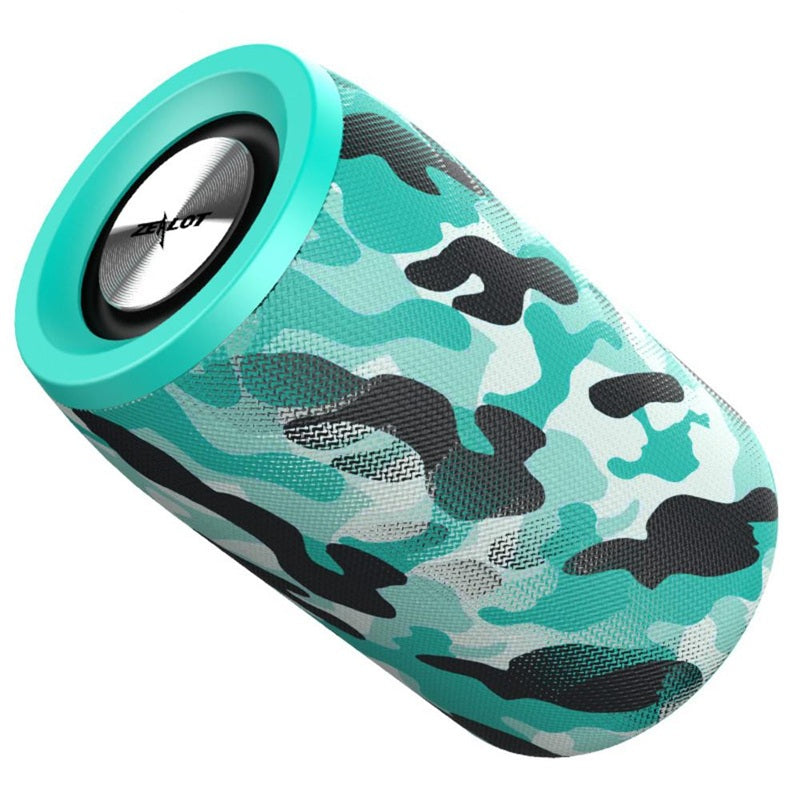 ZEALOT S32 Portable Wireless bluetooth 5.0 Speaker Heavy Bass FM Radio TF Card U Disk Outdoors Subwoofer with Mic