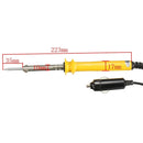 GJ DC 12V 30W Low Voltage Bevel Eectric Soldering Iron Fitted with Cigarette Lighter Plug