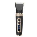 LCD Rechargeable Pet Hair Trimmer Low-noise Cordless Electric Clipper Hair Remover Cutter with Comb for Cat Dog Grooming Tools