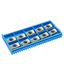 Drillpro 10pcs APMT1604PDER-PR-GP Carbide Insert for Turning Tool Holder Lathe Milling Cutter Carbide Turning Tools