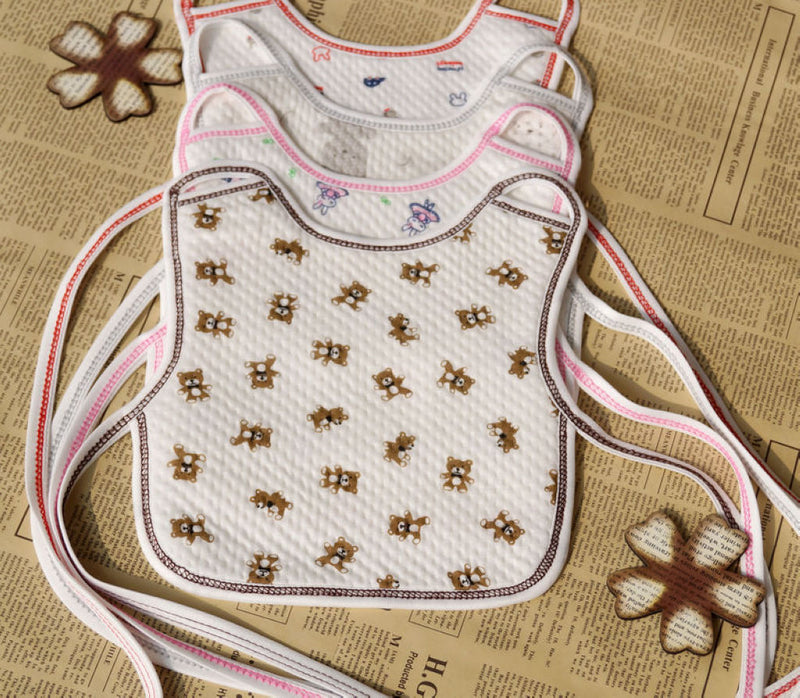 Baby Bib Baby Bib Saliva Towel Waterproof Eating Pocket Stereo Child Large Bamboo Fiber Bib