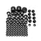 87pcsToppers Bolt Cap ABS For Harley Davidson Softail Twin Cam 1984-2006