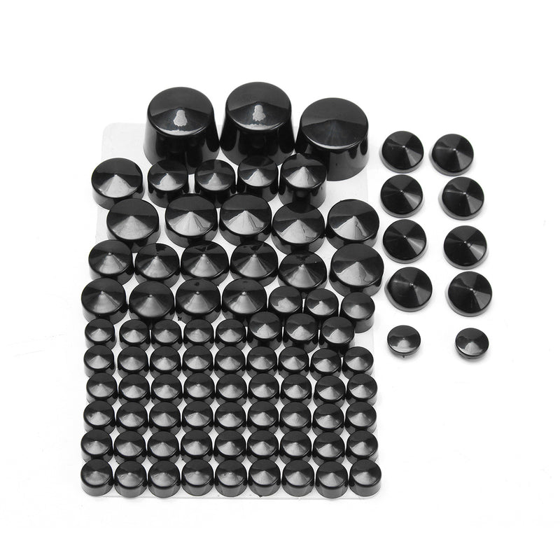 87pcsToppers Bolt Cap ABS For Harley Davidson Softail Twin Cam 1984-2006
