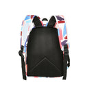 Canvas Backpack School Bag Camping Travel Bag Waterproof Graffiti 14 Inch Laptop Bag Shoulder Pack