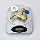 G1/2 Anti-theft Faucet Water Tap with Lock Key Brass Body Single Hole Key Switch Faucet for Kitchen Outdoor Garden