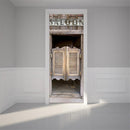 Tavern Wooden Door Self Adhesive Mural Decals 3D Wall Sticker Home Room Decor