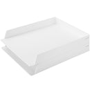 NUSIGN NS021 Stackable 2 Layers File Tray Holder Desktop Books Storage Rack Box Organizer Office Supplies