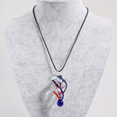 Fashion Crystal Glass Tornado Shape Pendant Necklace Earrings for Women