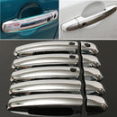 Car Door Handle Cover Handle Shell Silver Bright for SUZUKI 2006- 2015
