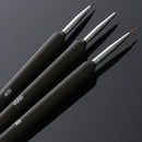 3x Tiny Acrylic Nail Art Drawing Painting Pen Brush Set