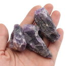 100g Natural Purple Amethyst Point Quartz Crystals Rough Rock Specimen DIY Stone Fish Tank Decorations