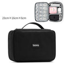 Boona 23cm*16cm Digital Accessories Storage Bag U Disk Memory Card USB Cable USB Charger Organizer Travel Bag
