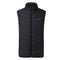Electric USB Heatiing Warm Hooded Jacket Winter Heated Back + Abdomen + Neck Vest 3 Temperature Control