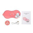 Rechargable Pulse Neck Massager Cervical Vertebra Sticker Multifunctional Massager Sticker Comfortable Soft Skin Electric Massager