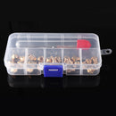 5pcs 0.2/0.4/0.6/0.8/1.0mm MK10 Extruder Nozzle Each + 2pcs 0.2/0.4/0.6/0.8/1.0mm Cleaning Needle Each Kit For 3D Printer Parts