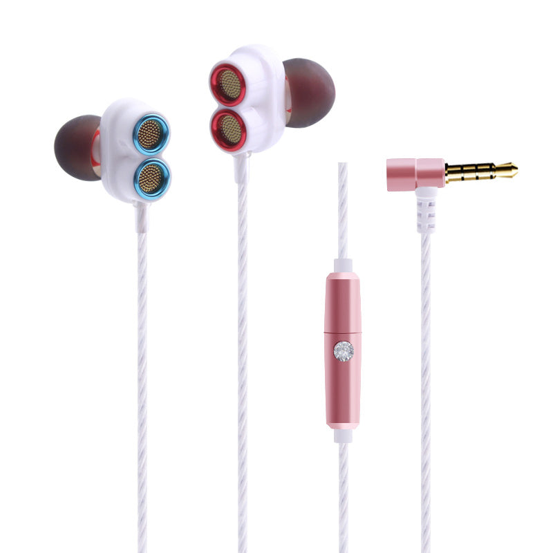 [Dual Dynamic Driver] Caldecott KDK-503 Sweatproof Noise Cancelling Wired Earphone With Mic