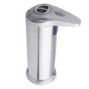 Touch Sensing Automatic Stainless Steel Silver Soap Dispenser 3 Adjustable Volume Settings 250ml Capacity
