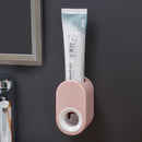 Automatic Toothpaste Extrusion Dispenser Squeezer Wall Mounted Rack Stand Holder