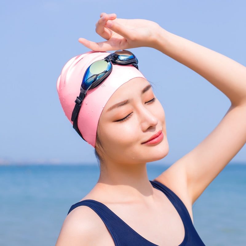 7th Adult Swimming Cap Anti-UV Flexible Soft Durable Quick Drying Swim Protective Gear From Xiaomi Youpin