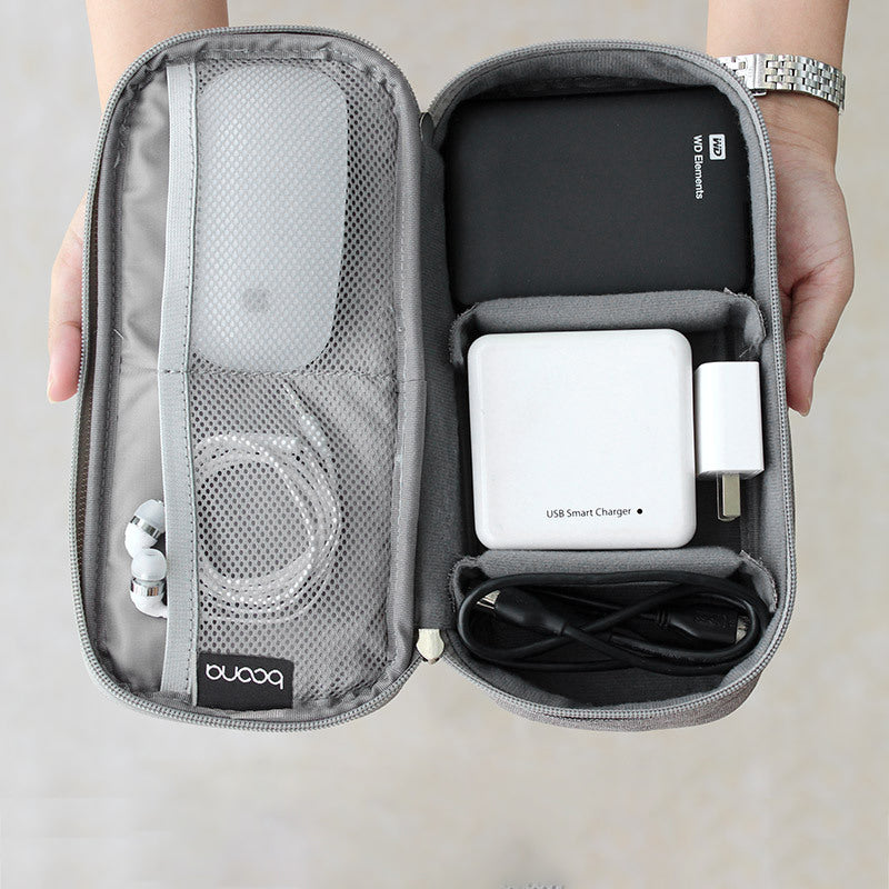 Digital Storage Bag Electronic Accessories Travel Organizer Laptop Cable Charger Power Bank Organizer
