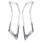 4Pcs Chrome Fog Light Lamp Reflector Cover Trims for Nissan Rogue 2017-2018 X-Trail 2017