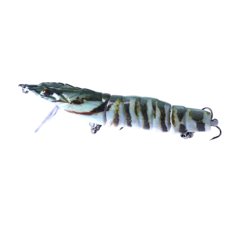 JM013A 1Pc 11cm/16.7g 3 Section Shrimp Lure Fishing Lure Minnow Lure Artificial Hard Bait