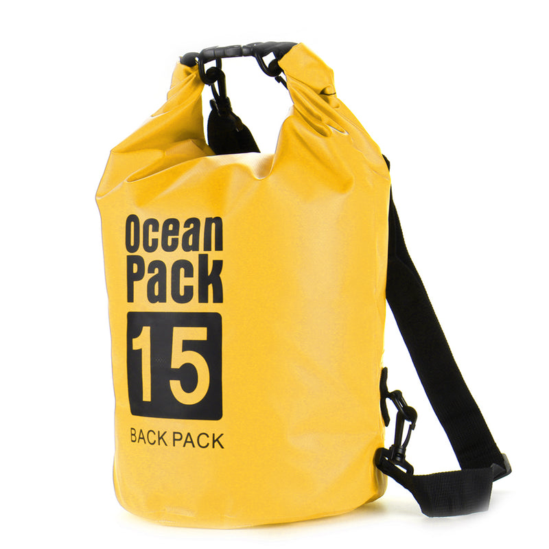 2/5/10/15/20/30L Waterproof Bag Dry Sack Backpack Swimming Sport Camping Dry Wet Storage Bag