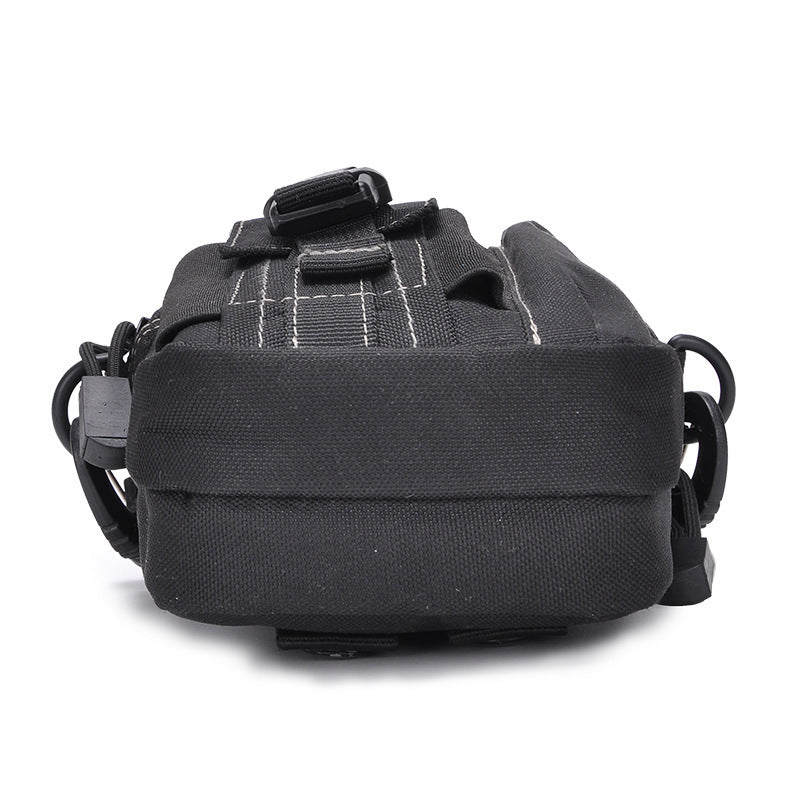 6inch Multifunction Tactical Waist Bag Shoulder Bag Zipper Anti Theft Crossbody Bag Camping Hunting Travel