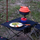 Naturehike 1.6L Folding Whistling Pot Pan With Silicone Lid Camping Picnic Tableware