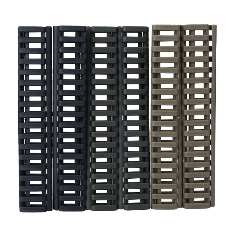 4pcs 18-Slot Picatinny Ladder Rail Panel Handguard Protector Resistant Cover