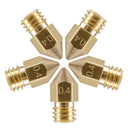 Anet 5Pcs Teflon Throat Tube + 5Pcs 0.4mm Nozzle + 5Pcs Aluminium Heating Block 3D Printer Part Set