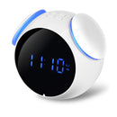 Digital LED Wireless bluetooth Speaker Mini Alarm Clock Mirror Waterproof Noise Cancelling Speaker