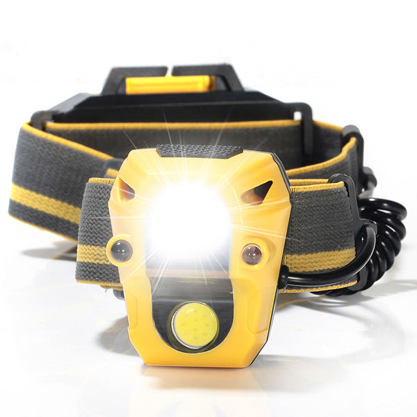 XANES SB-101D-8W 1200 Lumens Headlight Outdooors Running BicyclE Mountaineering Fishing Headlamp