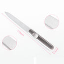 Nail Tools Nail Files Professional Stainless Steel Double-sided Grinding Scrub Nail Tools