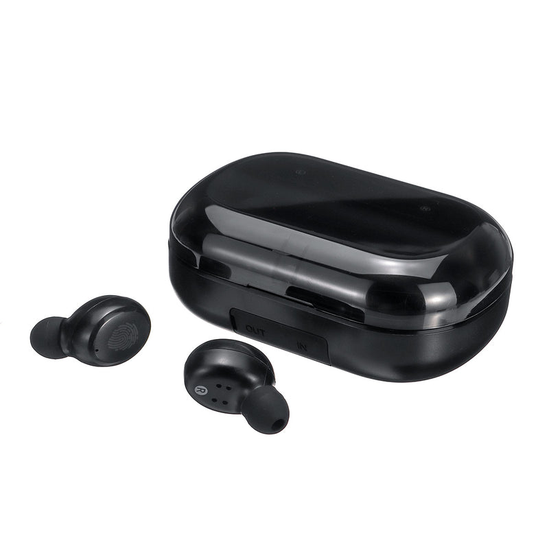 Mini Portable Wireless bluetooth 5.0 Earphone LED Display Stereo 4000mAh Power Bank Earbuds Bilateral Call Headphone