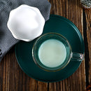 Creative Double-Layer Glass Christmas Tree Star Water Cup Explosion-proof Mug